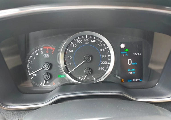 Toyota Corolla cena 91500 przebieg: 32600, rok produkcji 2020 z Tłuszcz małe 436